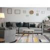 Rug Branch Contemporary Geometric Grey Indoor Area Rug - 2 of 4