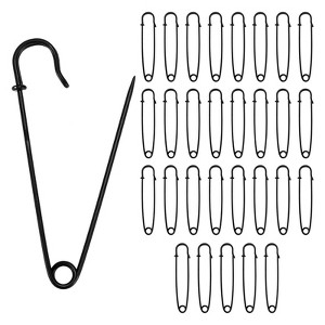 Unique Bargains Sewing Upholstery Spring Lock Blanket Bulk Large Safety Pins 30 Pcs - 1 of 4