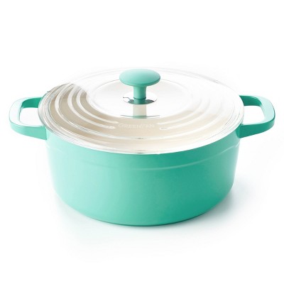 GreenPan Vintage Dutch Oven Teal - 4.5qt