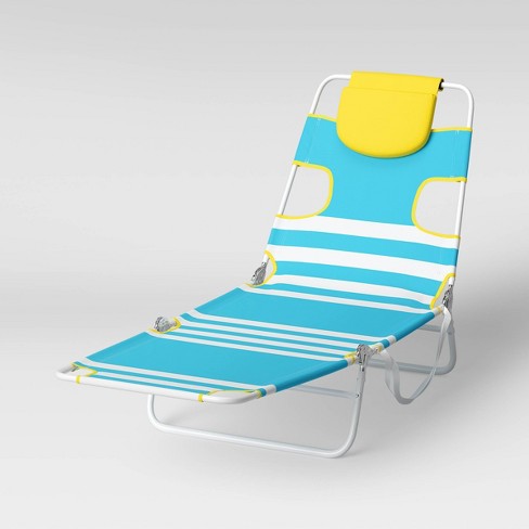 Beach Sand Lounger Sun Squad Target, Folding Chaise Lounge Chair Target