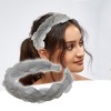 Unique Bargains Women's Mesh Rhinestone Chain Faux Crystal Headbands Hair Accessories 1.1 Inch Wide 1 Pc - 2 of 4