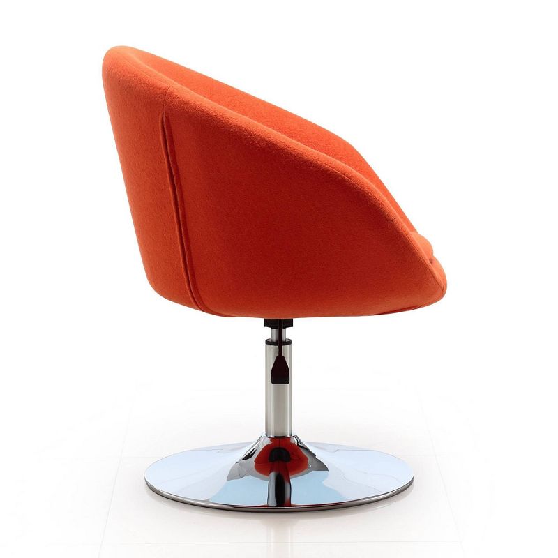 Set of 2 Hopper Wool Blend Adjustable Height Chairs - Manhattan Comfort, 6 of 8