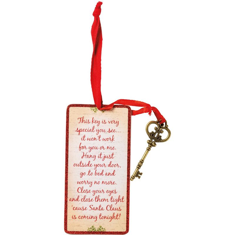 Primitives by Kathy Santa's Magic Key Christmas Ornament, 3 of 5