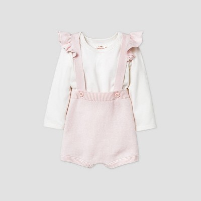 baby girl ruffle rompers