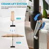 Aoodor 15 ft. Double Sided Patio Umbrella with Base Stand - 4 of 4