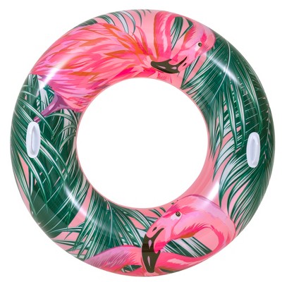 Pool Central 45" Tropical Flamingo Inner Tube Pool Float