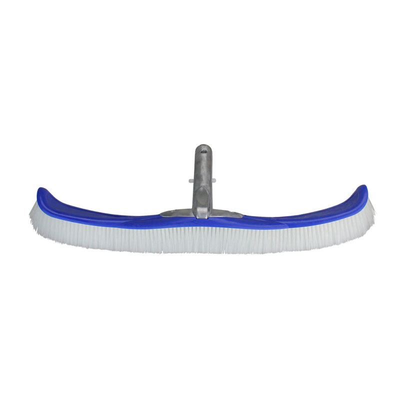 Pool Central Flexible Nylon Bristle Brush with Aluminum Handle 18.25" - Blue, 2 of 4