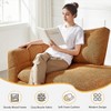 VANOMi 34.65" Boucle Chaise Lounge with Removable Pillow - 3 of 4