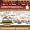 Christmas Area Rug Washable Rug for Living Room, Xmas Holiday Carpet with Non Slip TPR Backing - 3 of 4