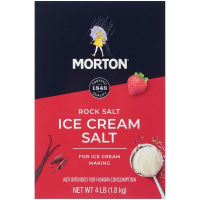 Morton Ice Cream Salt - 4 lb