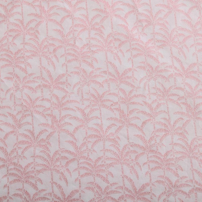 Tommy Bahama Lovely Palms Pink Queen Sheet Set, 4 of 8
