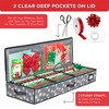 Hold N' Storage - Wrapping Paper Storage Container. Fits up to 27 Rolls 1.37" Diam. - 4 of 4