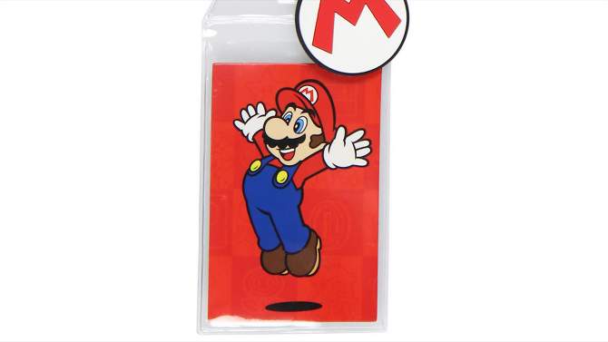 Nintendo Super Mario Lanyard ID Badge Holder Lanyard w/ Rubber Charm Red, 2 of 6, play video