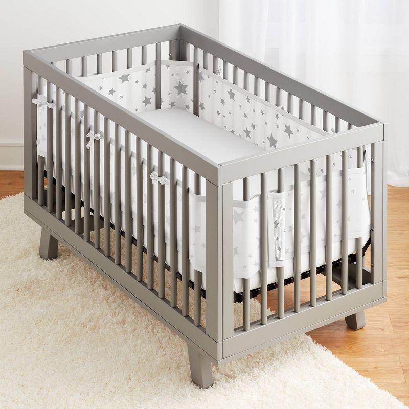 BreathableBaby Breathable Mesh Crib Liner - Classic Collection, 2 of 6