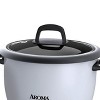 AROMA 96oz Rice and Grain Cooker, White, New, ARC-747G Restored - 4 of 4
