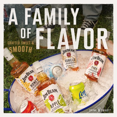 Jim Beam Vanilla Bourbon Whiskey - 1.75L Bottle