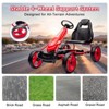 UNISOAR Pedal Go Kart for Kids,4 Wheel Powered Go Cart(Red) - 2 of 4