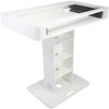 ProX Control Tower DJ Podium Stand Travel Case for Pioneer XDJ-XZ, DDJ-1000 SRT, DDJ-SZ2, and DDJ SX-3 White Finish - 2 of 4