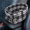 Unique Bargains Large Plaid Style Dog Car Seat - 2 of 4