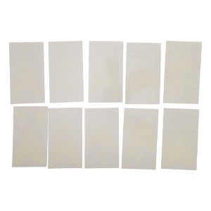 Unique Bargains Adult Simple Butterfly Fake Tattoos Beige 10 Pcs - 1 of 4