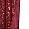 Kate Aurora 2 Pack Glam Metallic Sparkle Thermal Light Filtering Grommet Top Curtains - 2 of 4