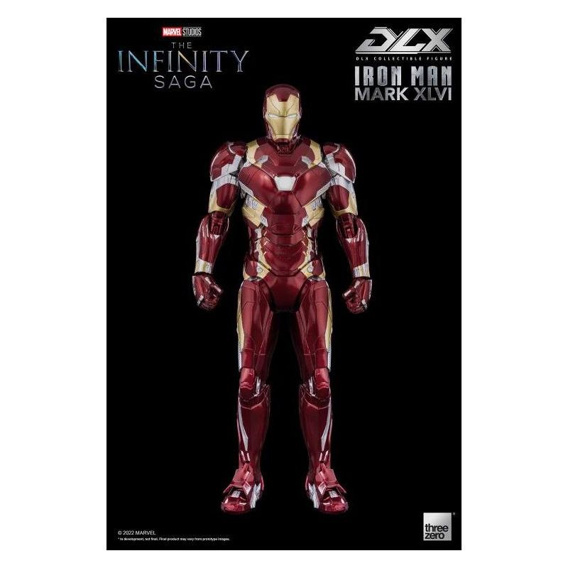 Iron Man Mark 46 1:12 Scale Figure | Threezero The Avengers Infinity Saga DLX Action figures, 2 of 6