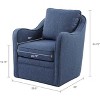 NicBex Accent Chair Modern Swivel Chair Upholstered Sofa Chair Lounge Chair Comfy Chair for Reading Room, Living Room - 3 of 4