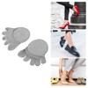 Unique Bargains Women's Cotton Breathable Split Toe Compression Socks Non-Slip 6 Pairs - 2 of 4
