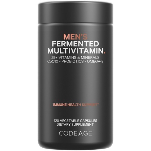 Codeage Men's Daily Multivitamin, 25+ Vitamins & Minerals, Probiotics, Digestive Enzymes - 120ct - image 1 of 4