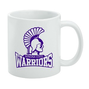 Winona State University Secondary Logo Ceramic Coffee Mug Novelty Gift Mugs for Coffee Tea and Hot Drinks 11oz White - 1 of 4
