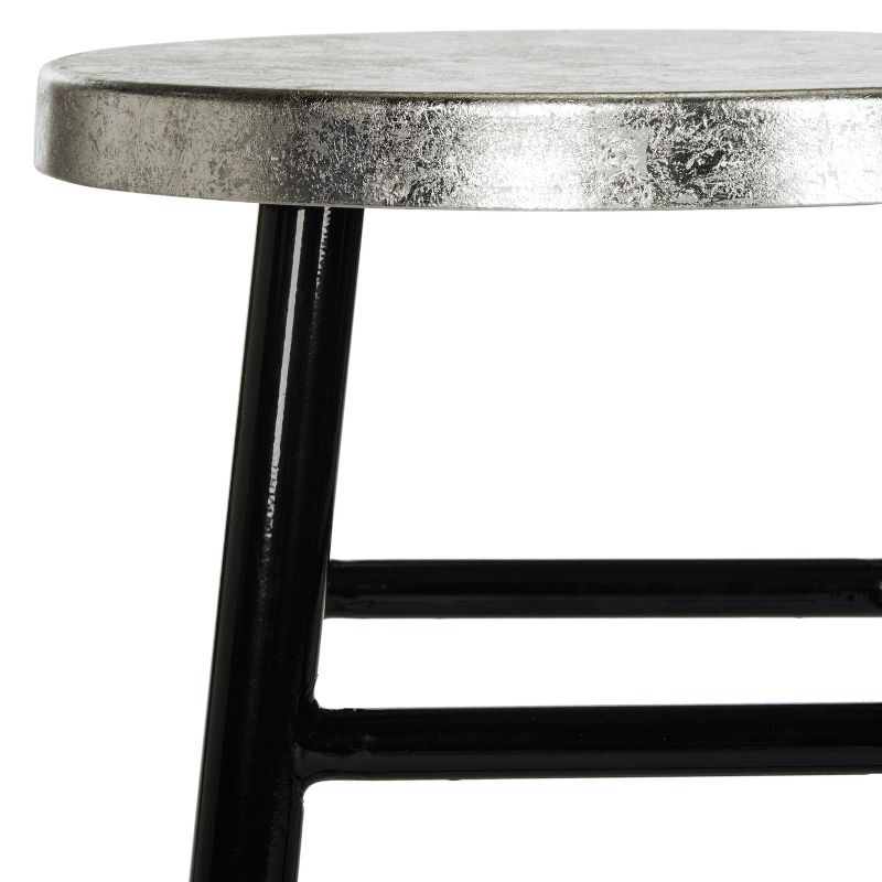 Kenzie Silver Dipped Counter Stool  - Safavieh, 5 of 7