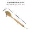 Evideco French Home Goods Natural Wood Bath Brush Collection: Deep Cleansing and Relaxing - 4 of 4