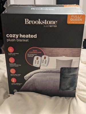 Brookstone electric blanket king size sale