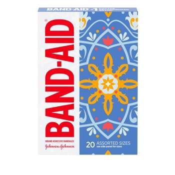 Band-Aid Designer Adhesive Bandages - 20ct