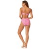 Women's Shibori Geo V Wire Underwire Bikini Swim Top - 4 of 4