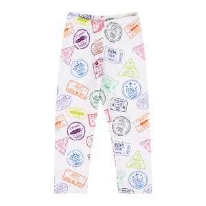 Mixed Up Clothing Baby Girl Viaje Leggings - 1 of 2