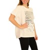 Elevenparis Womens Sequin Embellished T-Shirt - 2 of 4