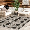 nuLOOM Rayna Geometric Stain Resistant High Traffic Outdoor Area Rug - 2 of 4