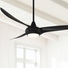 65" Minka Aire Modern Indoor Ceiling Fan LED Light Remote Control Coal for Living Room Kitchen Bedroom Family Dining House Office - 2 of 4