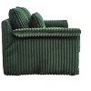 Sapphtopaz 74" Corduroy Couches for Living Room 2-Seater Sofa with Removable Backrests & Cushions Sofa Bed with 2 Pillows Couch for Small Spaces - 4 of 4