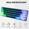 Evo Bytes 68-Key Rainbow Light Backlit Gaming Keyboard - 4 of 4