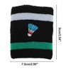 Unique Bargains Breathable Comfortable Wristbands Badminton 1 Pc - 4 of 4
