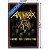 Trends International Anthrax - Among The Living Dead Framed Wall Poster Prints - 3 of 4
