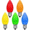 Novelty Lights C7 LED Faceted Christmas Replacement Bulbs Dimmable 25 Pack - 4 of 4
