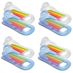 Intex King Kool Lounge Swimming Pool Lounger with Headrest (8 Pack) - 1 of 3