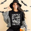 Night of Horrors Retro Halloween T-Shirt, Vintage Poster Tee for Spooky Season Fans| OrnamentallyYou - 4 of 4