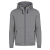 Blu Rock  Men's Slim Fit  Faux Shearling Fleece Lined Classic Tech Full Zip Hoodie - 3 of 4