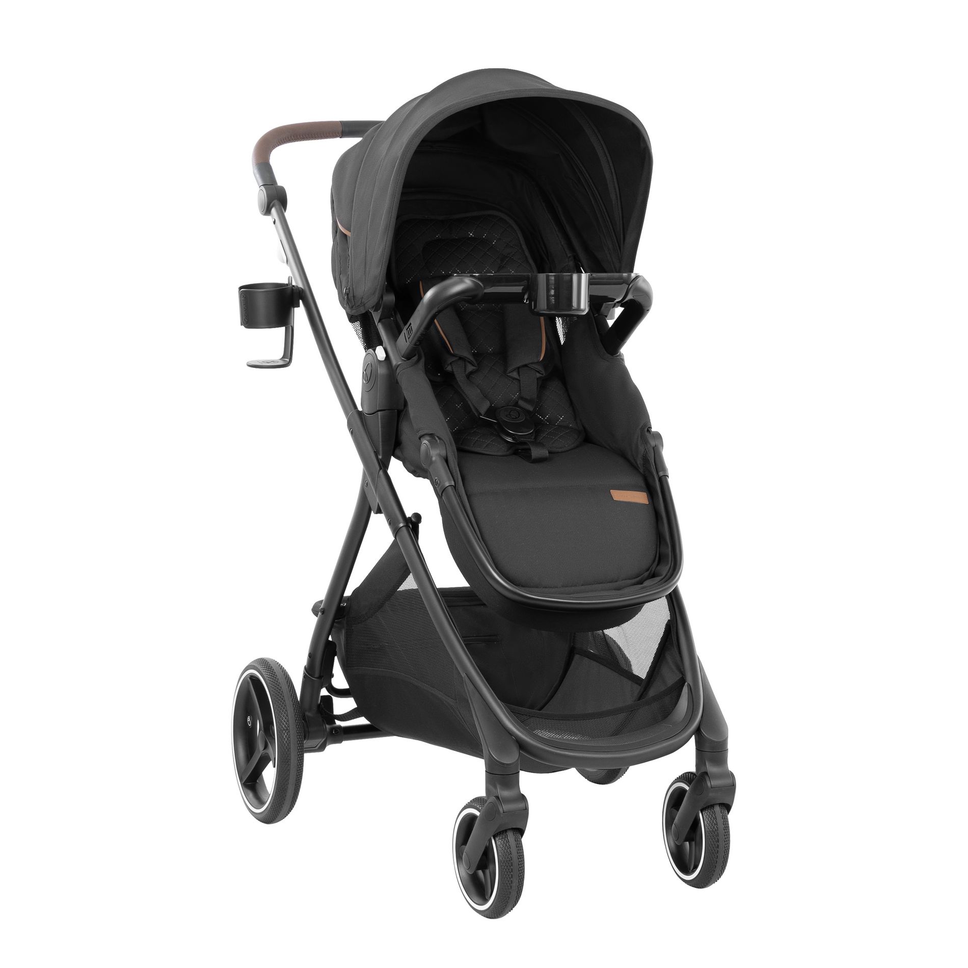 Evenflo Gold Shyft Intuiti Full Size Stroller - Jasper: Bassinet Reclining Seat, Folds for Easy Transport, EVA Tires