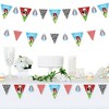 Big Dot of Happiness Farm Animals - DIY Barnyard Baby Shower or Birthday Party Pennant Garland Decoration - Triangle Banner - 30 Pieces - 2 of 4