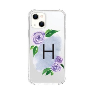 OTM Essentials Apple iPhone 15/iPhone 14/iPhone 13 Monogram Clear Tough Edge Floral Case - 1 of 4